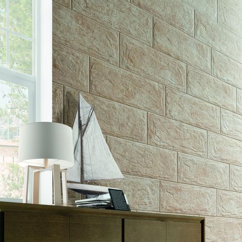 Placas de revestimento em grés porcelanato - IBERIA - STN - com relevo / para ambiente interno / de parede
