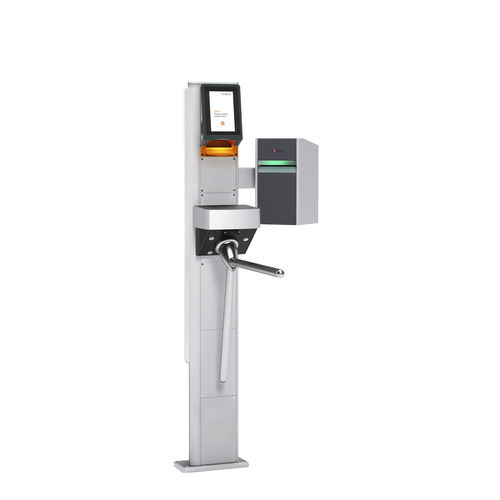 Impressora de bilhetes com leitor - BADGE BOX 600 - Axess - com leitor de bilhetes eletrônicos / com leitor de cartões de embarque / com leitor de código de barras