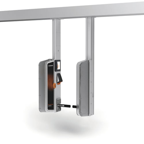 Torniquete para controle de acesso automático - AX500 SMART GATE NG - Axess - de segurança / para fluxo elevado / de alumínio