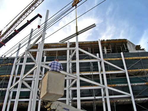 Viga pré-fabricada - Jamar - em aço galvanizado / em I / para piso
