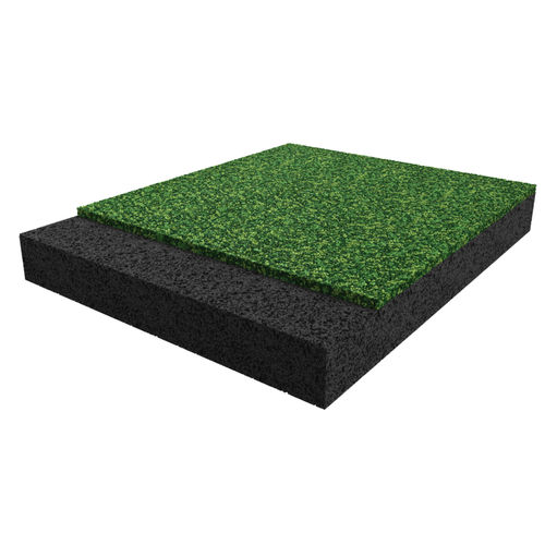 Revestimento de piso de borracha reciclada - CONIPUR PG - CONICA - em EPDM / para ambiente externo / para ambiente interno