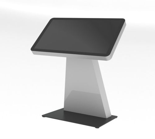 Suporte para monitor touchscreen para espaços públicos - TRIDIUS 50IP - SERI STYLU - contemporâneo / horizontal / em aço pintado