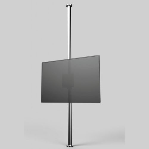 Suporte de piso para TV contemporâneo - COL 3MD6V4 - SERI STYLU - giratório / com ocultação de cabos / do piso ao teto