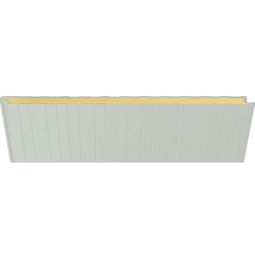 Painel sanduíche para fachada - 2002 CREMA BIDASO  - HIANSA PANEL S.A - para telhado / para parede / face em aço