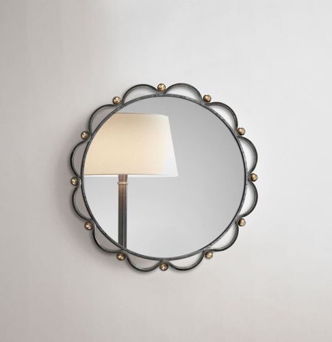 Espelho de parede - RUBAN  - Mobilier De Style - da linha comercial / contemporâneo / redondo