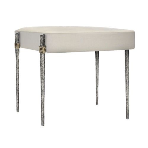Banco contemporâneo - ETHNIC - Mobilier De Style - em alumínio / em latão / em tecido