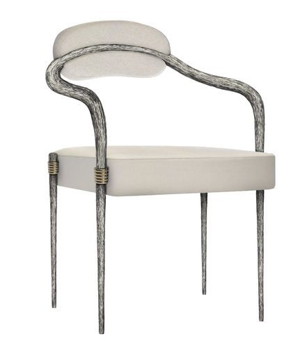 Cadeira contemporânea - ETHNIC - Mobilier De Style - para ambiente interno / em alumínio / em latão