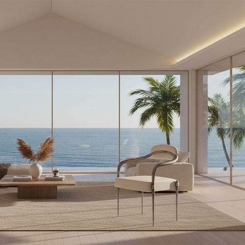 Cadeira contemporânea - ETHNIC - Mobilier De Style - para ambiente interno / em alumínio / em latão