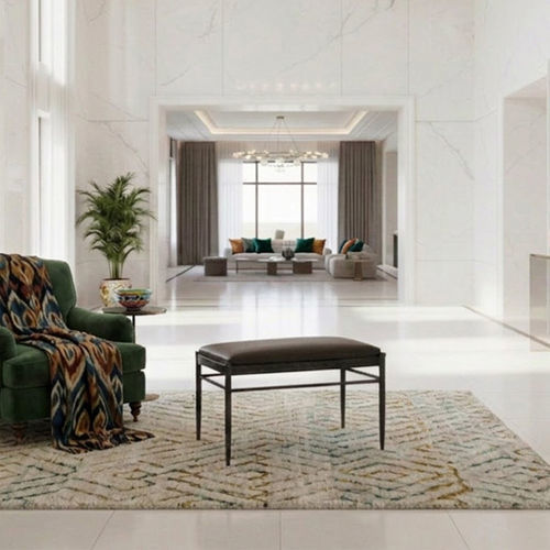Banco contemporâneo - CESAR - Mobilier De Style - em ferro forjado / em aço / em tecido