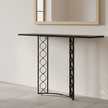 Aparador contemporâneo - INFINI - Mobilier De Style - em latão / em ferro forjado / em mármore