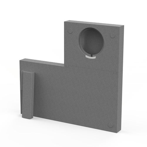 Isolamento acústico - silentAir - getAir GmbH - em Neopor / para isolamento térmico exterior (ITE) / para fachada