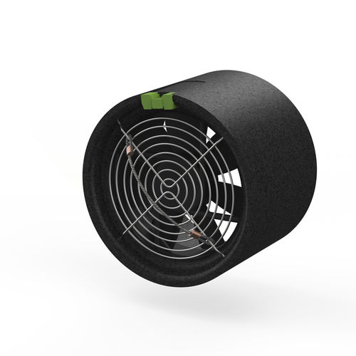 Ventilador axial - easyVent - getAir GmbH - de parede / profissional / para ambiente interno