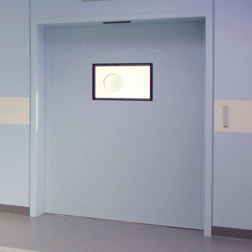 Porta interna - HB-SALTE1 - Label S.p.A. - em HPL / de correr / com vidro