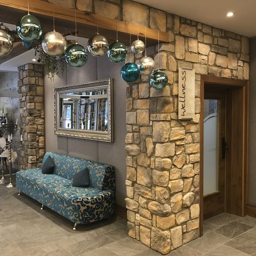 Revestimento de parede em pedra reconstituída - MIX ALPINA - Wild stone - para ambiente interno / para área externa / texturizado