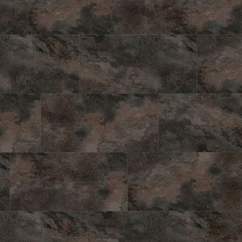 Revestimento de piso vinílico - 600 STONE : SILVER SLATE - windmöller flooring products WFP GmbH - residencial / em placas / efeito de ardósia