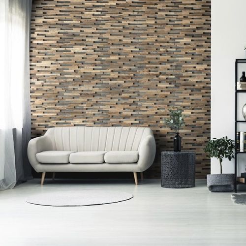 Acabamento de parede para ambiente interno - EXPO - AW Latvia - em madeira / em madeira / em madeira