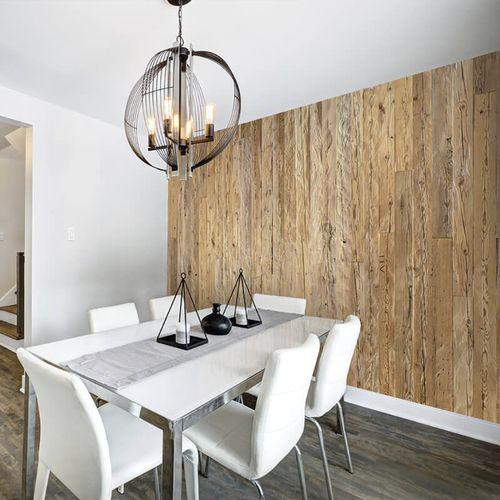 Revestimento de parede em madeira - Original hand hewn boards  - AW Latvia - para ambiente interno / para ambiente externo / pregado
