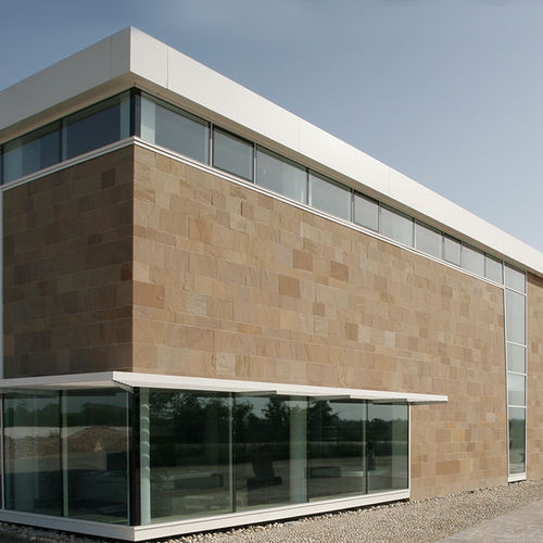 Placas de revestimento em pedra natural - GAJA DARK - Marmotex SRL - polida / acetinada / escovada