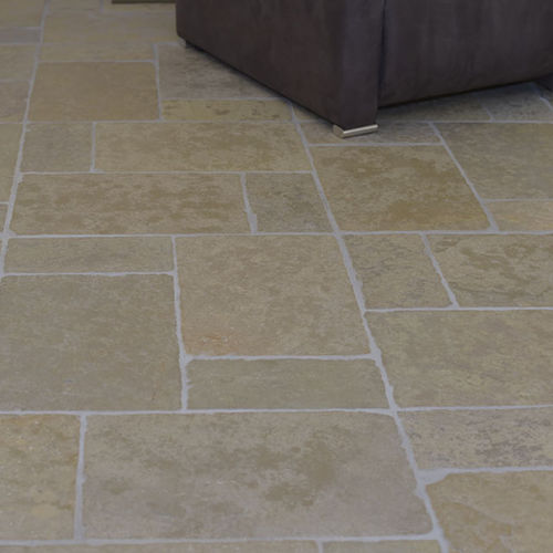 Placas de revestimento em pedra natural - VINTAGE GOLD - Marmotex SRL - envelhecida / para ambiente interno / para ambiente externo