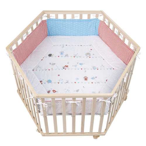 Cercado para bebê em madeira laqueada - COSIPLAY : 202500NAV184 - roba Baumann GmbH