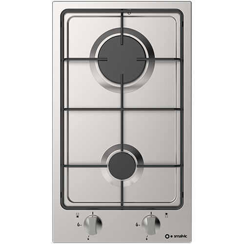Cooktop a gás - DOMINO 30 : 1011684000 - Smalvic SpA - 2 bocas / de embutir / com botões