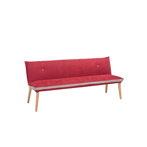 Banco contemporâneo - GENUA - Standard Furniture Factory Sarajevo - em madeira / em tecido / em couro