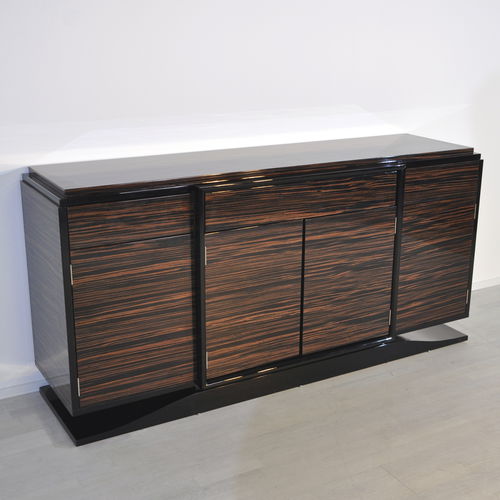 Buffet aparador Art Déco - OAM00309 - Münsterland Gruppe GmbH & Co. KG - em madeira laqueada / em ébano de Macassar / sob medida