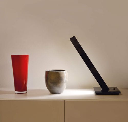 Luminária de mesa - MITHRA - Hi Project srl - Brillamenti - em alumínio / em cristal / em policarbonato