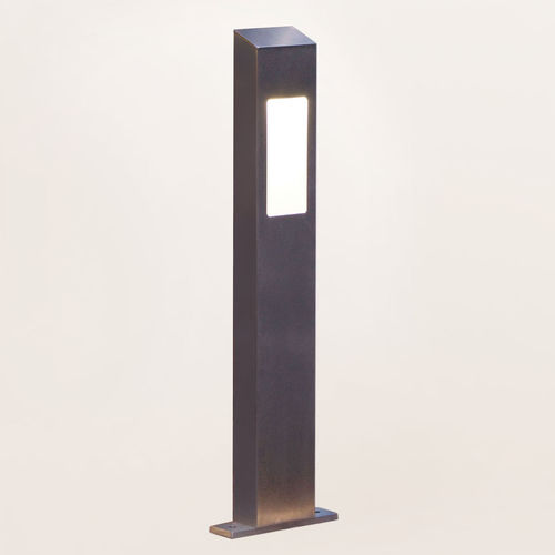 Poste balizador de iluminação de jardim - Porto Rotondo - Hi Project srl - Brillamenti - para espaços públicos / contemporâneo / em aço inoxidável