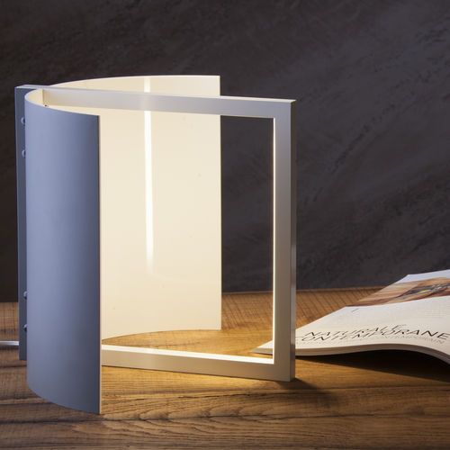 Luminária de mesa - TOXON - Hi Project srl - Brillamenti - em alumínio / de metacrilato / contemporânea