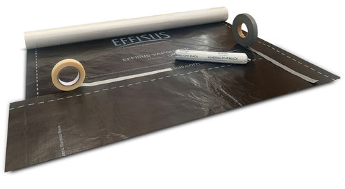 Manta impermeabilizante de proteção - Effisus Vapour FR System - Effisus - resistente ao fogo / para fachada / em rolo