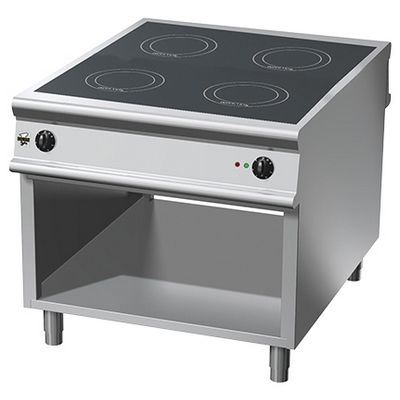 Fogão de indução - 1100/90VTCIND - Olis Ali Group S.r.l. - profissional / em aço inoxidável / em cerâmica