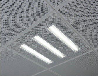 Luminária de embutir no teto - TILE LINE 3D - Integra - Interior Systems - de LED / linear / circular
