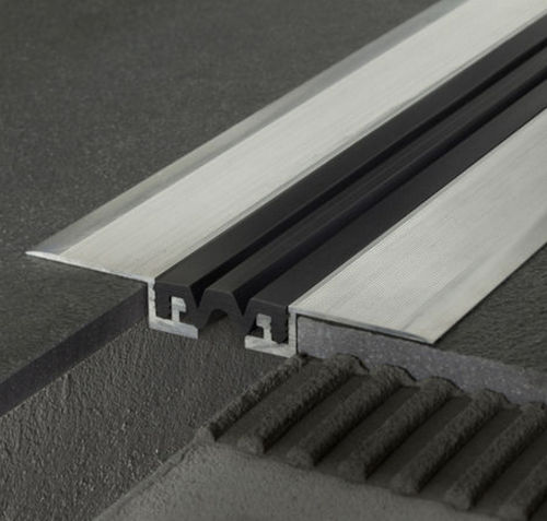 Junta de dilatação em alumínio - CERFIX PROCOVER FLEX - PROFILPAS - em EPDM / para piso / para piso