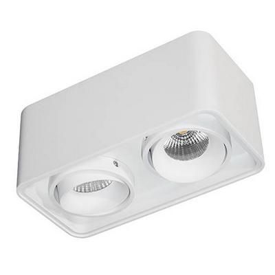 Downlight de sobrepor - PURE 200 : DO21121 - Indigo Lighting - de LED / retangular / para ambiente interno