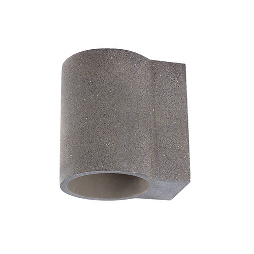 Arandela contemporânea - SANDY W : OU21055 - Indigo Lighting - para ambiente externo / em concreto / redonda