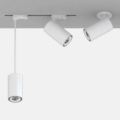 Spot de trilho de LED - SMARTER G2 COLLECTION - Kinglumi Co., Ltd. - redondo / em alumínio / para museu