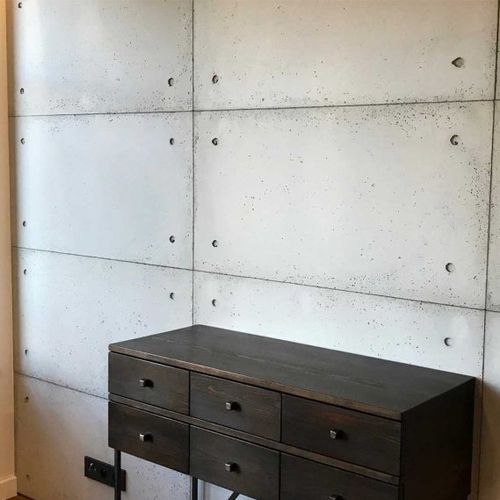 Painel decorativo para construção - FAIR-FACED - Living Concrete Ltd - para parede / em concreto / liso