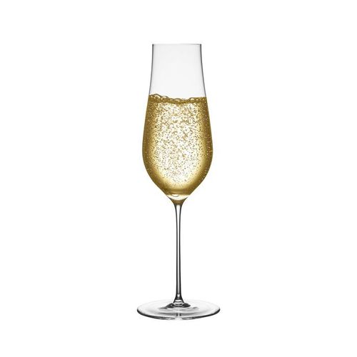 Taça de champanhe em vidro - TULIP - nude - da linha comercial