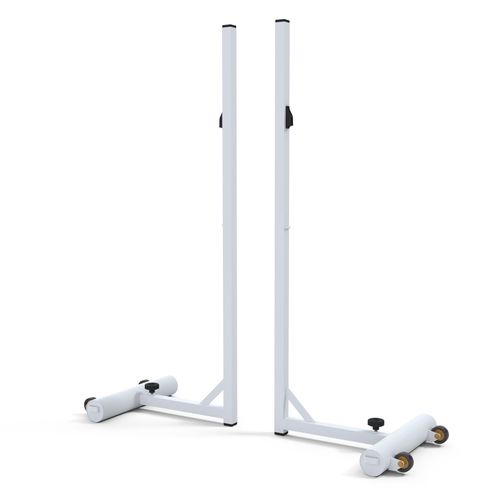 Poste de badminton móvel - S27040 - SODEX SPORT - em aço / branco / com pintura eletrostática