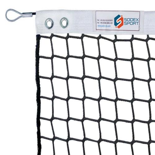 Rede de tênis em polipropileno - S25863KL - SODEX SPORT - preta / 3 mm / de competição
