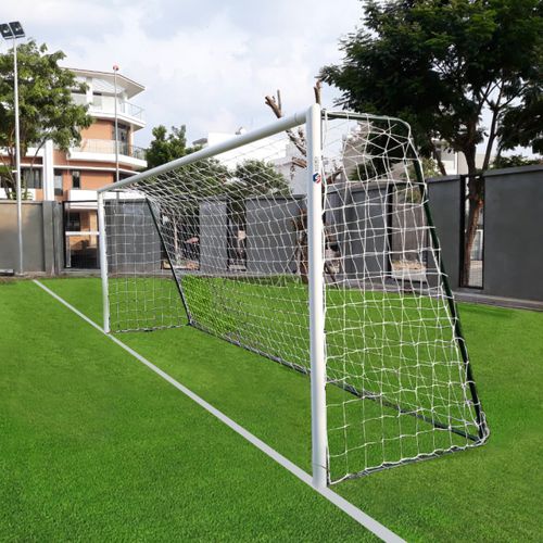 Trave de futebol em alumínio - S12138 - SODEX SPORT - móvel / branca / com pintura eletrostática
