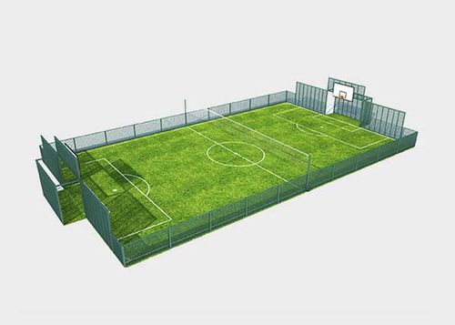 Quadra poliesportiva para coletividade - COMPLEMENTOS DEPORTIVOS : TRAMEX - Novatilu