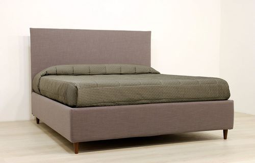 Cama de casal - SIMPLE - VAMA Divani - de solteiro / contemporânea / estofada