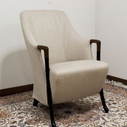 Poltrona clássica - PAROS - VAMA Divani - em tecido / com encosto alto / ergonômica