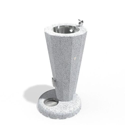 Bebedouro para cães - 256 - Encho Enchev - ETE - para ambiente externo / em concreto de alto desempenho / em concreto reforçado com fibras