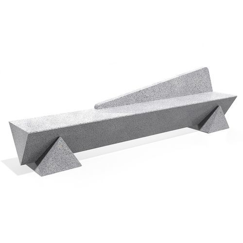 Banco para espaço público contemporâneo - 278 - Encho Enchev - ETE - em concreto de alto desempenho / em concreto reforçado com fibras / em concreto armado