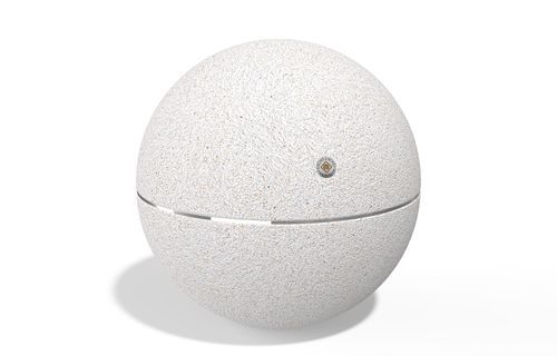 Balizador de esfera - 373 - Encho Enchev - ETE - decorativo / em concreto / para espaço público