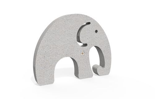 Balizador para impedir estacionamento - ELEPHANT - Encho Enchev - ETE - para pedestres / decorativo / em concreto armado