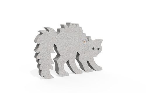 Balizador decorativo - CAT 472 - Encho Enchev - ETE - armado / em concreto armado / para parque infantil